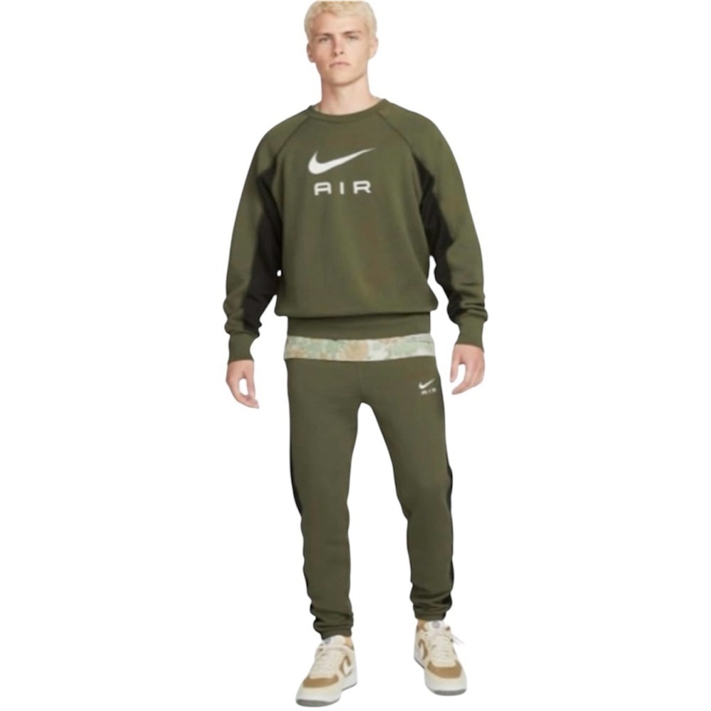 Men's Nike Air French Terry Crew Neck Sweatshirt Size M